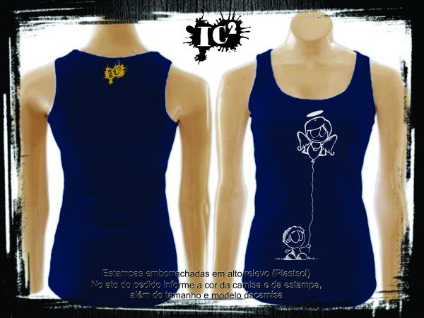 Ic² - Regata Feminina - Marinho - Angel & Devil - Anjo1