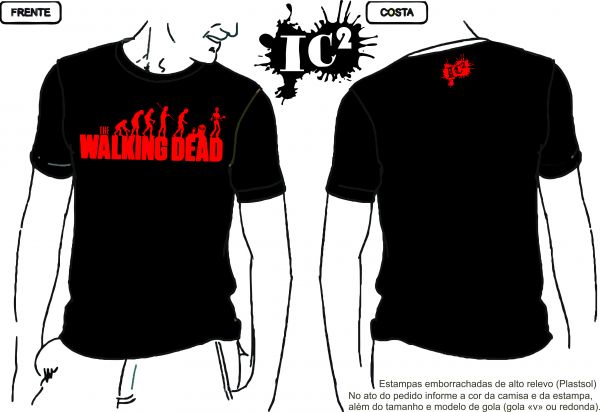 Camisa Ic2 - The Walking Dead - 1