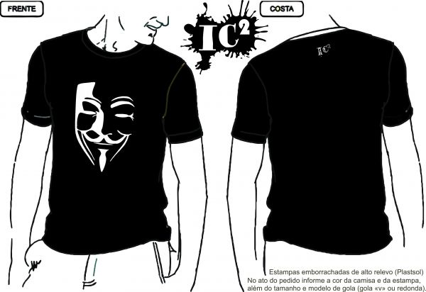 Camisa Ic2 - Desenho - V de Vingança3