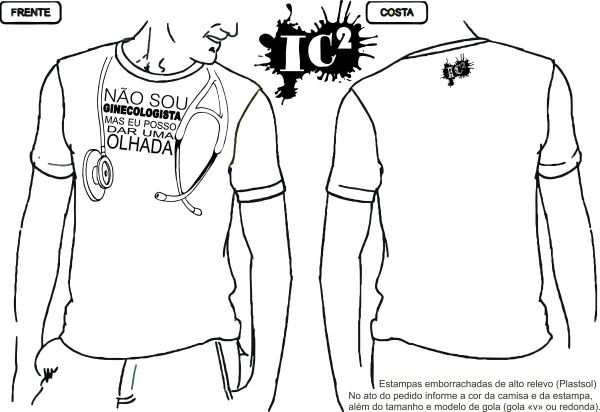 Camisa Ic2 - Desenho - Ginecologista