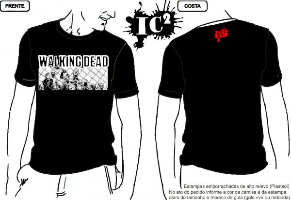 Camisa Ic2 - The Walking Dead - 2