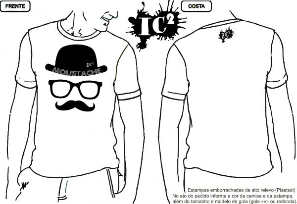 Camisa Ic2 - Desenho - le moustach1